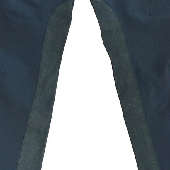 Ariat Womens 30 x 30 Black Riding Pants with Suede Inner Leg and Fleece Interior - Picture 5 of 10